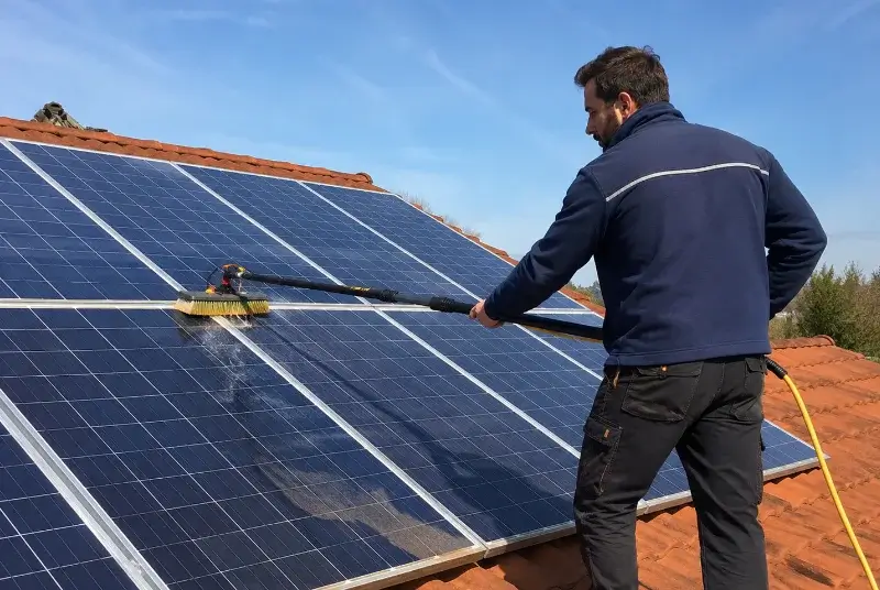 Nettoyage et entretien de panneaux solaires à Saulce-sur-Rhône